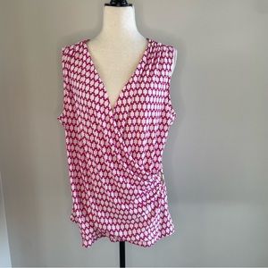Charter Club Faux Wrap Blouse
